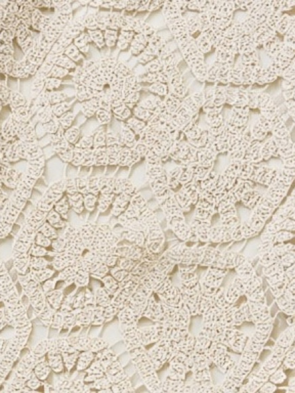 Lucky & Blessed Beige Crochet Lined Boot Cut Pull On Pants Side Zipper Large - Picture 6 of 10